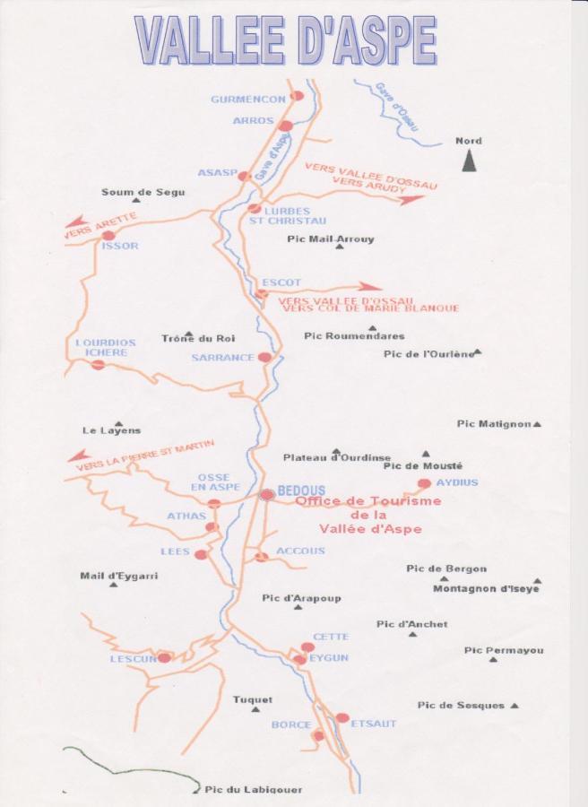 Gites Communaux A Lourdios المظهر الخارجي الصورة